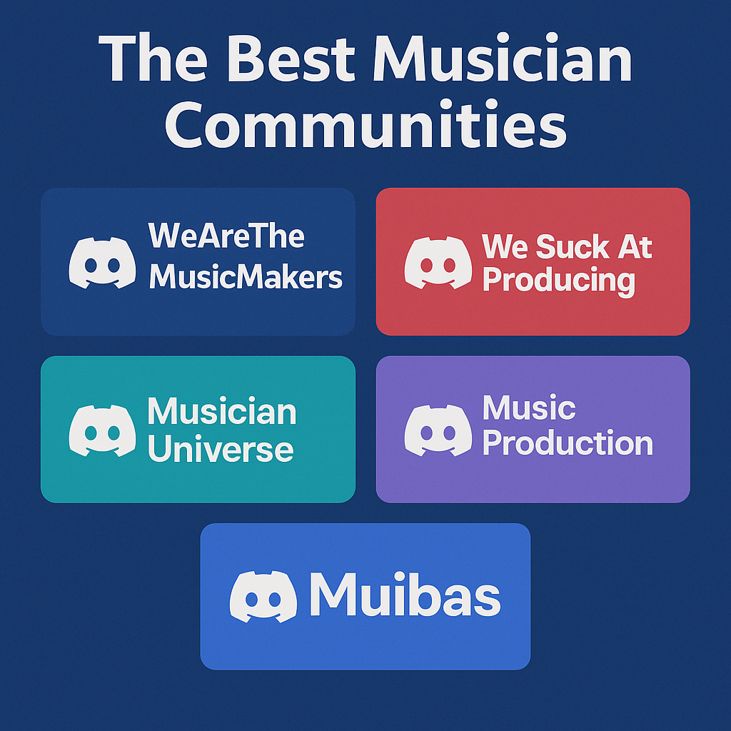 The Best Musician Communities on Discord