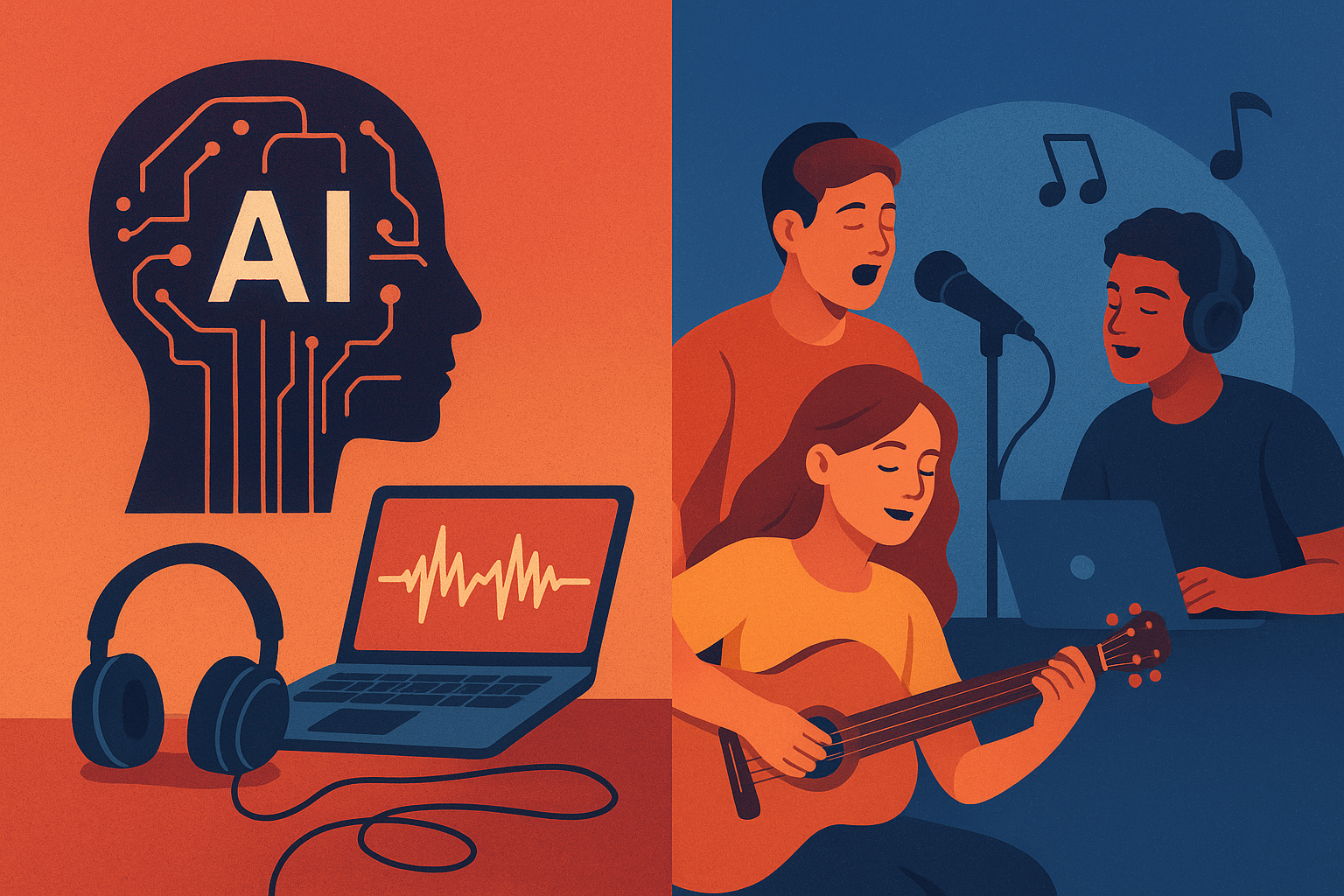 The Impact of AI on Musicians: Balancing Technology with Human Connection